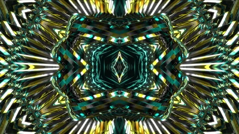 Abstract animation multicolor pattern 4K smooth concept Stock Footage 244461332