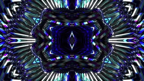 Abstract animation multicolor pattern 4K smooth concept Stock Footage 244461351