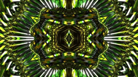 Abstract animation multicolor pattern 4K smooth concept Stock Footage 244461700