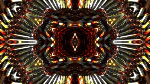 Abstract animation multicolor pattern 4K smooth concept Stock Footage 244461727