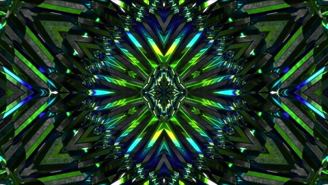 Abstract animation multicolor pattern 4K smooth concept Stock Footage 244463233