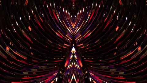 Abstract animation multicolor pattern 4K smooth concept Stock Footage 244751328