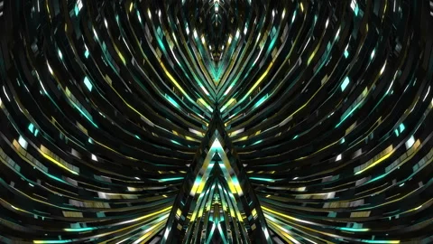 Abstract animation multicolor pattern 4K smooth concept Stock Footage 244751374