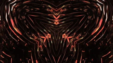 Abstract animation multicolor pattern 4K smooth concept Stock Footage 244754940