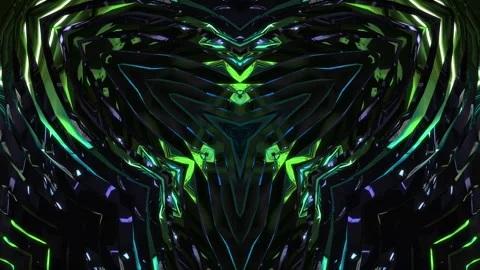 Abstract animation multicolor pattern 4K smooth concept Stock Footage 244755872