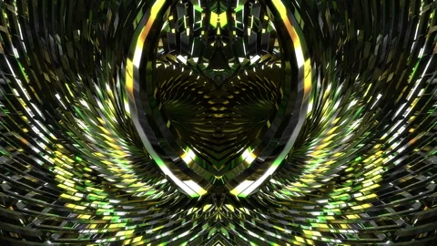 Abstract animation multicolor pattern 4K smooth concept Stock Footage 244773738