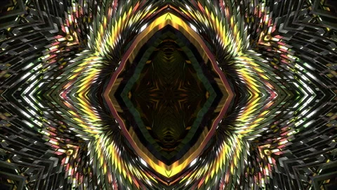 Abstract animation multicolor pattern 4K smooth concept Stock Footage 244773920