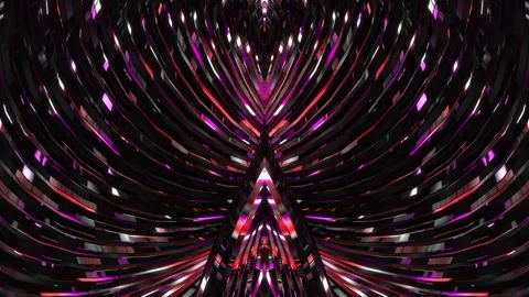 Abstract animation multicolor pattern 4K smooth concept Stock Footage 244774133