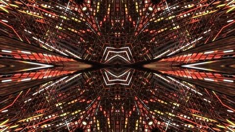 Abstract animation multicolor pattern 4K smooth concept Stock Footage 245019322