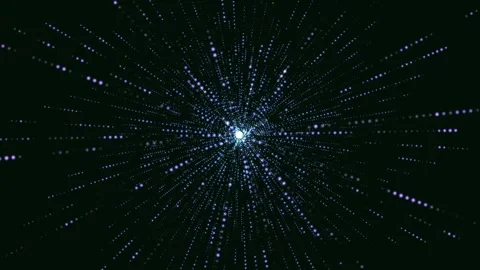 Abstract animation with a radial distribution Vídeos de archivo 309875571