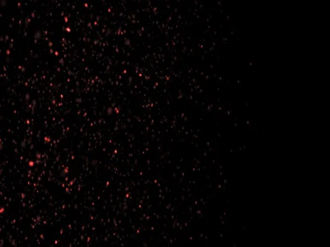 Abstract Animation Red Particles Background Stock Footage