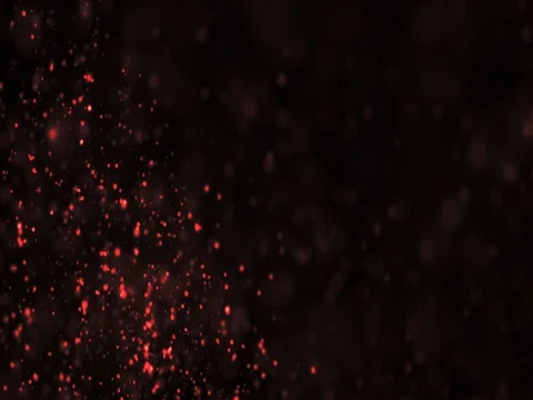 Abstract Animation Red Particles Background 库存影片 76489546