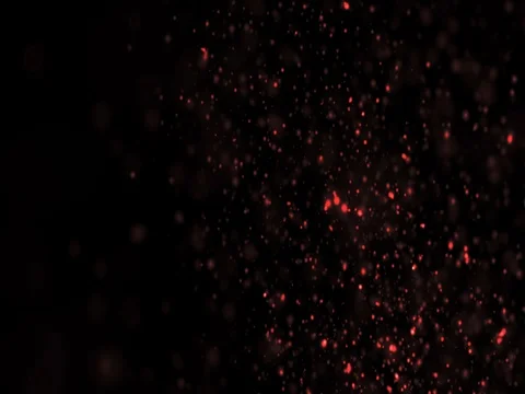 Abstract Animation Red Particles Background 库存影片 76491783