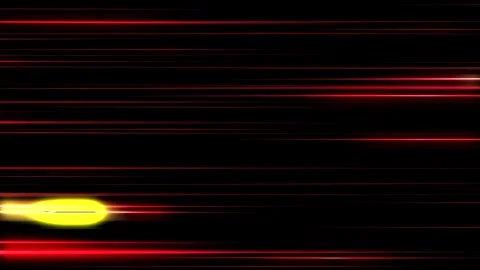 Abstract animation of red speed horizontal lines. Stock Footage 170626674