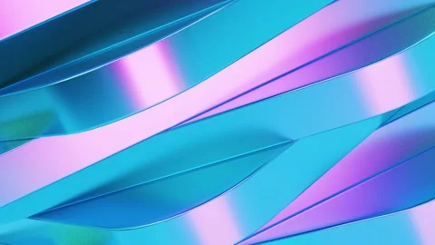 Abstract animation with rotating object - loop Vidéo 164295757