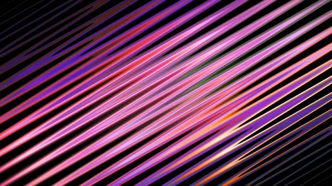 Abstract animation, set of slowly moving waves and bands i Stock Footage 102756040