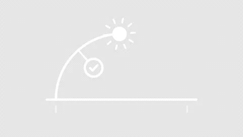Abstract animation showing progress bar filling and checklist items completion Video stock 347097348