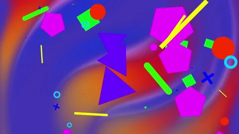 Abstract animation. Simple forms. Loopable sequence. Geometric 库存影片 145244970