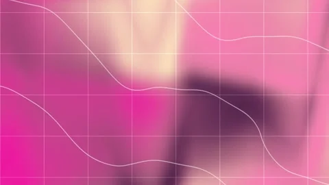 Abstract Animation with a Smooth Pink and Black Gradient Background Stock Footage 312509583