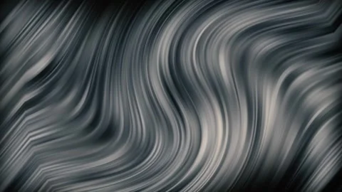 Abstract animation of smooth waves on a gray, ashy and black pastel gradient. Stock Footage 310831724