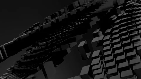 Abstract animation - speed or data stream theme - Loop Stock Footage 164068284