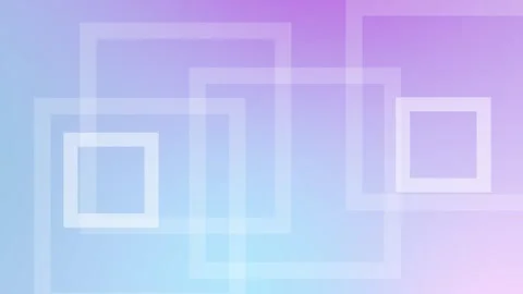 Abstract animation of square forms on pastel background.  Stock Footage 243961259