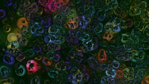 Abstract animation with a structural texture Vidéo 78687718