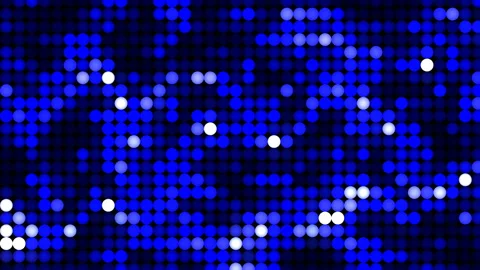 Abstract animation stylized blue background Vidéo 90507387