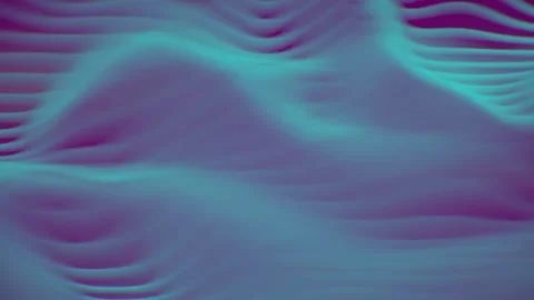 Abstract animation with a swirling pattern resembling a wave. 3d rendering Stock Footage 253168368