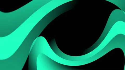 Abstract animation in wave motion Stock-Footage 157504692