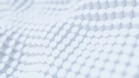 Abstract animation in wave motion Stock Footage 160114355