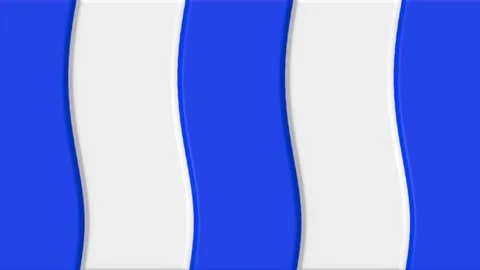 Abstract animation wavy layered motion background Stock Footage 337937076
