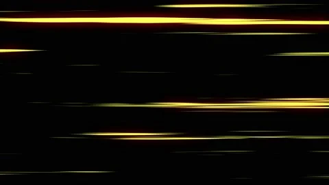 Abstract animation of yellow speed horizontal lines. Stock Footage 194491081