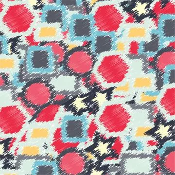 Abstract antique graffiti background Stock Illustration