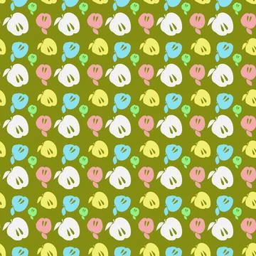 Abstract apple Stock Illustration