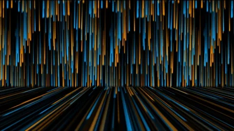 Abstract application code moving in a cyberspace. Data flow texture Stock Footage 281835887