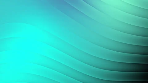 Abstract aqua gradient with curving layered shapes suitable for modern branding Stock Footage 327613606
