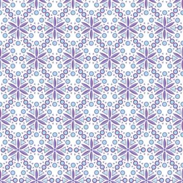 Abstract arabic islamic seamless geometric radial pattern. Vector Stockillustratie