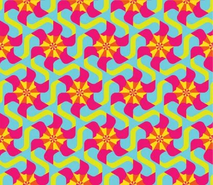 Abstract arabic seamless pattern. Vintage scarf, hijab. Stock Illustration