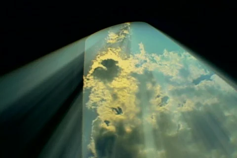 Abstract-arch-and-sun-rays Stock Footage 753670