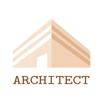 Abstract architect icon Stock Illustration