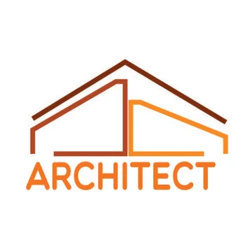Abstract architect icon Stock Illustration