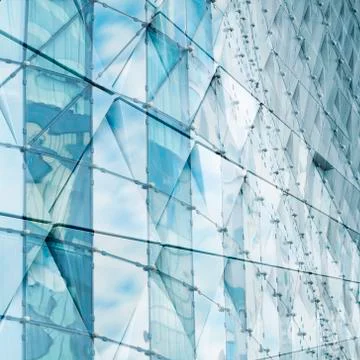 Abstract architectural 3d illustration Stock Illustration