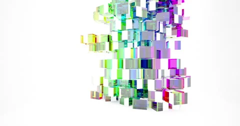 Abstract architectural background. Flying on a white minimalistic interior.  Stock Footage 141115725