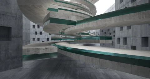 Abstract architectural background.  Video stock 131209997