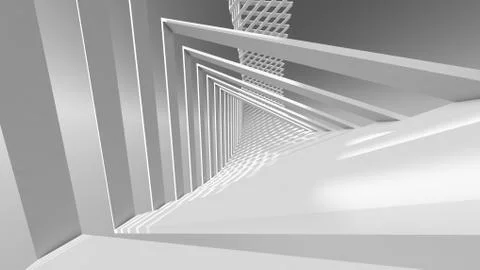 Abstract architectural background Stock Illustration