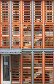 Abstract architectural blinds Stock Photos