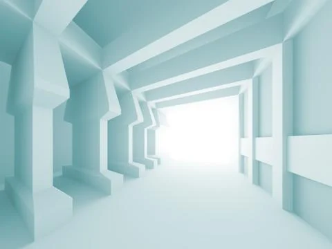 Abstract architectural design Stock Illustration