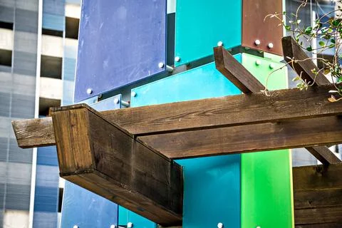  abstract architectural elements in a major city abstract architectural el... 写真素材