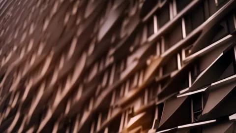 Abstract Architectural Facade Stock Footage 284741944